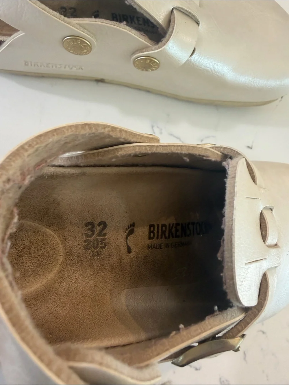 Birkenstock Kids Metallic Gold “The Kay”  Clog
